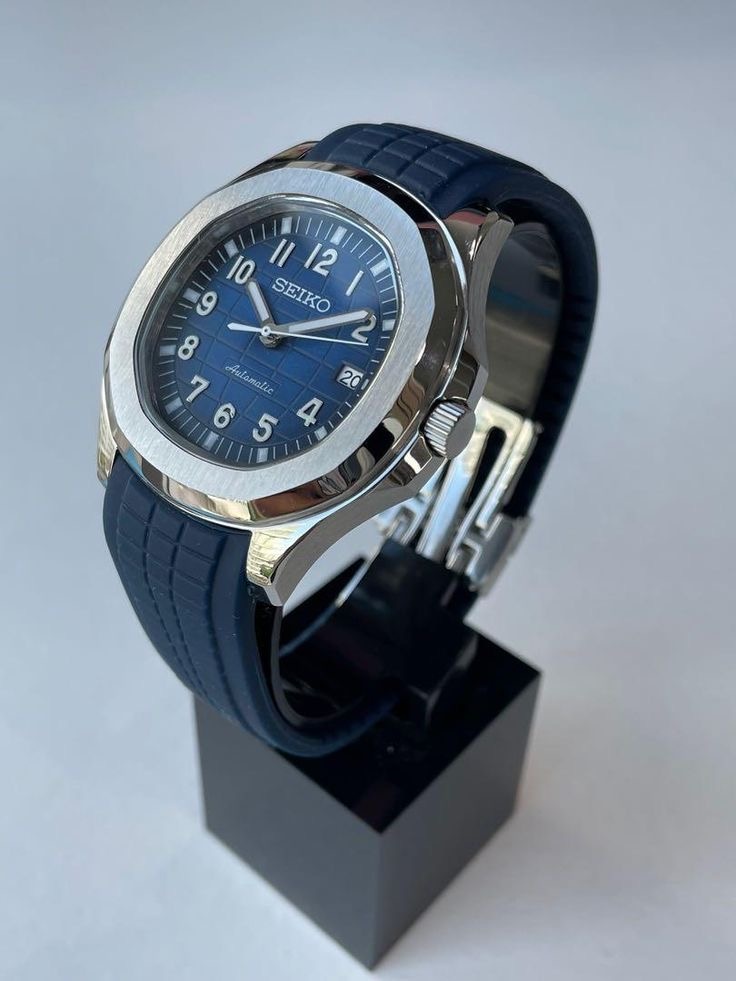 Seiko Aquanaut Mod Bleu
