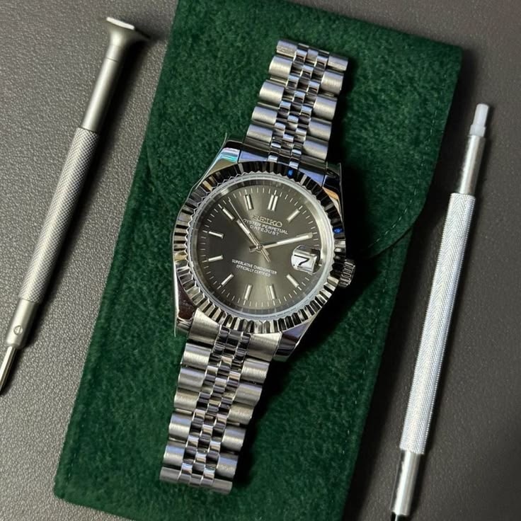 Seiko Datejust Mod Gris